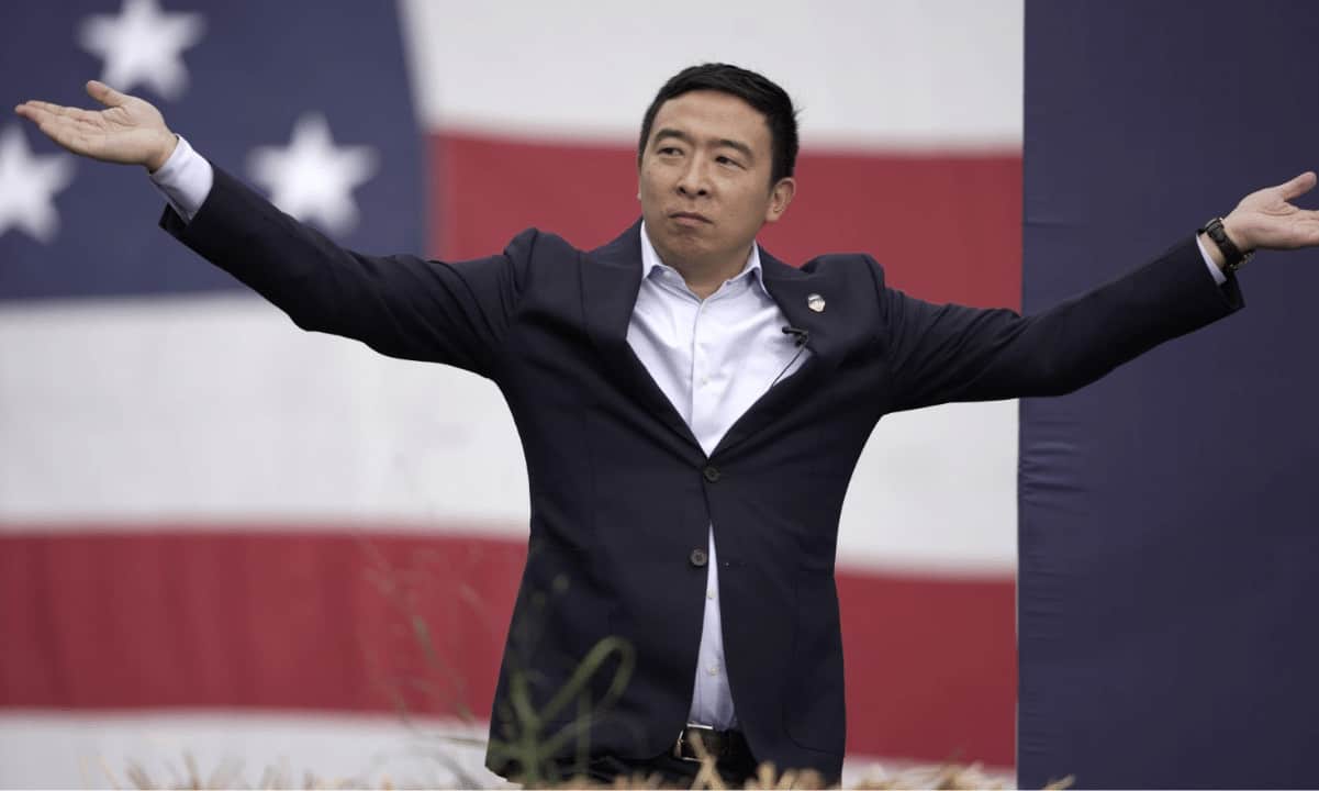 Andrew Yang Expresses Support for Bitcoin After Launching New Party
