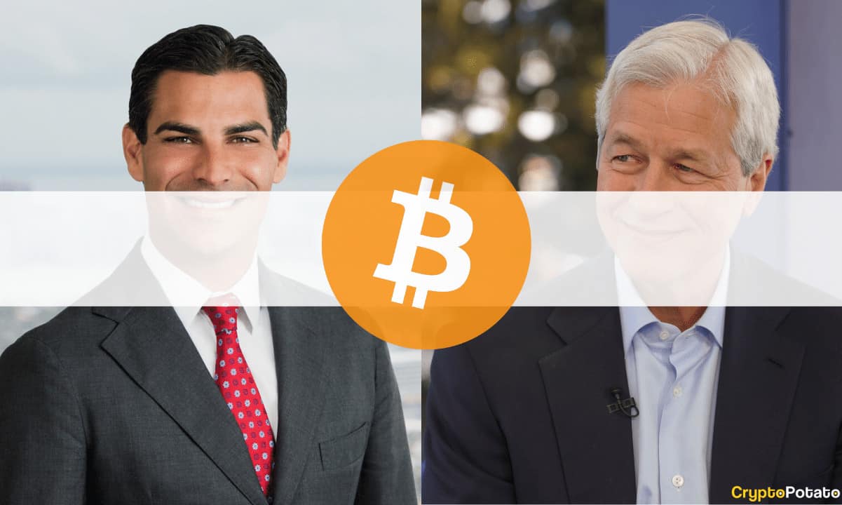 Miami's Mayor Opposes Jamie Dimon, Says Bitcoin Is Definitely Not Worthless
